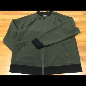Water-Resistant Bomber Jacket